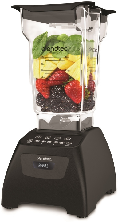Blendtec Classic 575 te-blender, sort i gruppen HJEM, HUS & HAVE / Husholdningsapparater / Foodprocessor og køkkenassistenter / Mixer & Blender hos TP E-commerce Nordic AB (C78049)