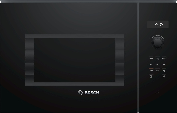 Bosch BFL554MB0 Serie 6 mikrobølgeovn, sort i gruppen HJEM, HUS & HAVE / Husholdningsapparater / Mikrobølgeovne hos TP E-commerce Nordic AB (C78147)