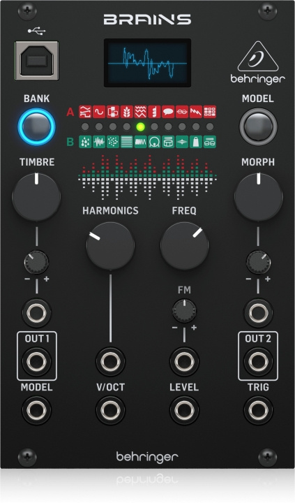 BEHRINGER Brains oscillatormodul i gruppen LEGETØJ, BØRN & BABY / Musik, sang og billede / Instrumenter hos TP E-commerce Nordic AB (C78275)