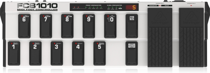 BEHRINGER FCB1010 -MIDI fodcontroller i gruppen SPORT, FRITID & HOBBY / Hobby / Musik / Musikinstrument hos TP E-commerce Nordic AB (C78290)