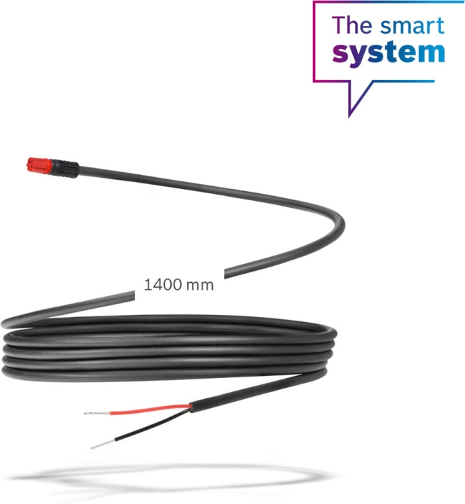 Bosch Lyskabel til baglygte, 1400 mm (BCH3330_1400) i gruppen HJEM, HUS & HAVE / Smart hjem / Smart belysning hos TP E-commerce Nordic AB (C78352)