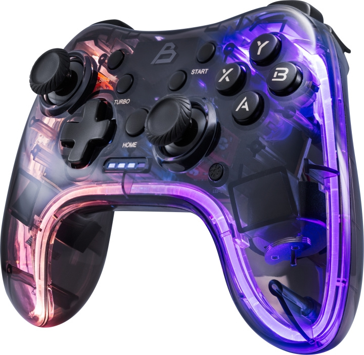 Blackstorm Surge RGB-spilcontroller i gruppen HJEMMEELEKTRONIK / Spilkonsoller og tilbehør / Sony PlayStation 4 / Tilbehør hos TP E-commerce Nordic AB (C78406)