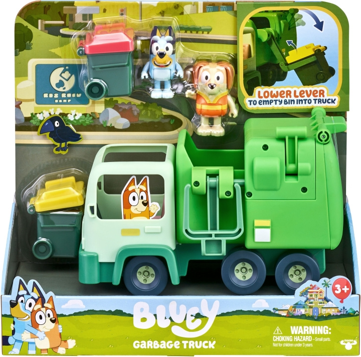 BLUEY skraldebil og figurer i gruppen LEGETØJ, BØRN & BABY / Legetøj / Legesæt hos TP E-commerce Nordic AB (C78470)
