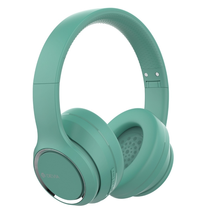 Devia Bluetooth-hovedtelefoner Kintone lysegrøn i gruppen HJEMMEELEKTRONIK / Lyd & billede / Hovedtelefoner & Tilbehør / Hovedtelefoner hos TP E-commerce Nordic AB (C78620)