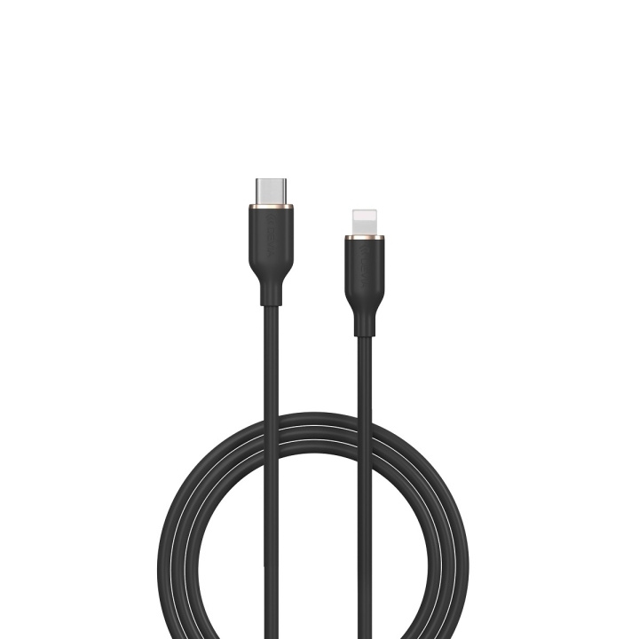 Devia kabel Jelly EC631 USB-C - Lightning 1,2 m 27W sort i gruppen SMARTPHONES & TABLETS / Opladere og kabler / Kabler / Kabler Lightning hos TP E-commerce Nordic AB (C78637)