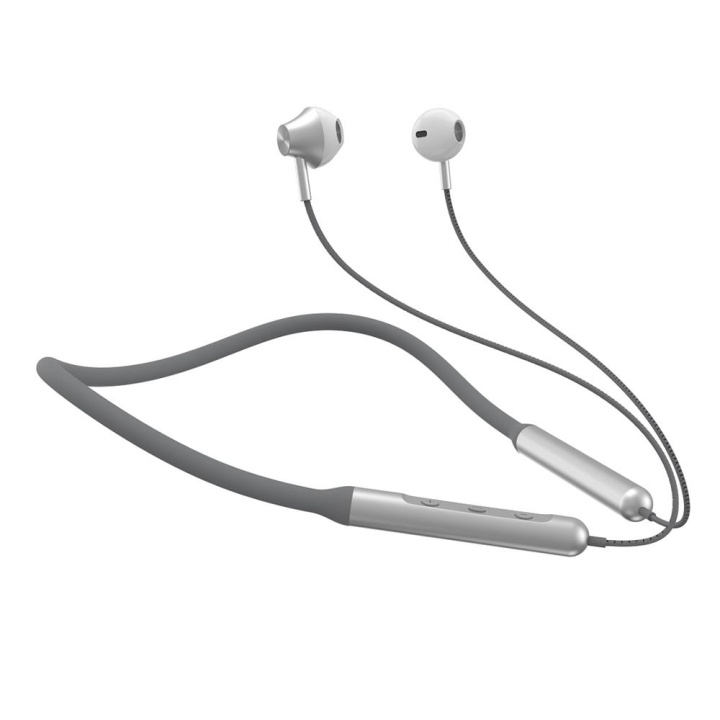 Devia Bluetooth-hovedtelefoner Smart 702-V2 grå-sølv i gruppen HJEMMEELEKTRONIK / Lyd & billede / Hovedtelefoner & Tilbehør / Hovedtelefoner hos TP E-commerce Nordic AB (C78647)