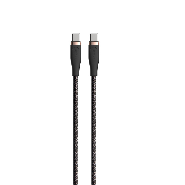 Devia kabel Star EC320 PD USB-C - USB-C 1,5 m 60W 3A sort i gruppen SMARTPHONES & TABLETS / Opladere og kabler / Kabler / Kabler Type C hos TP E-commerce Nordic AB (C78669)