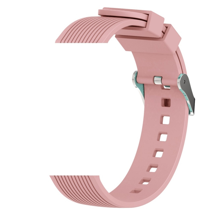 Devia armbånd Deluxe Sport til Samsung Watch 1/2/3 46mm (22mm) pink i gruppen SPORT, FRITID & HOBBY / Smartwatch & Aktivitetsmåler / Tilbehør hos TP E-commerce Nordic AB (C78685)
