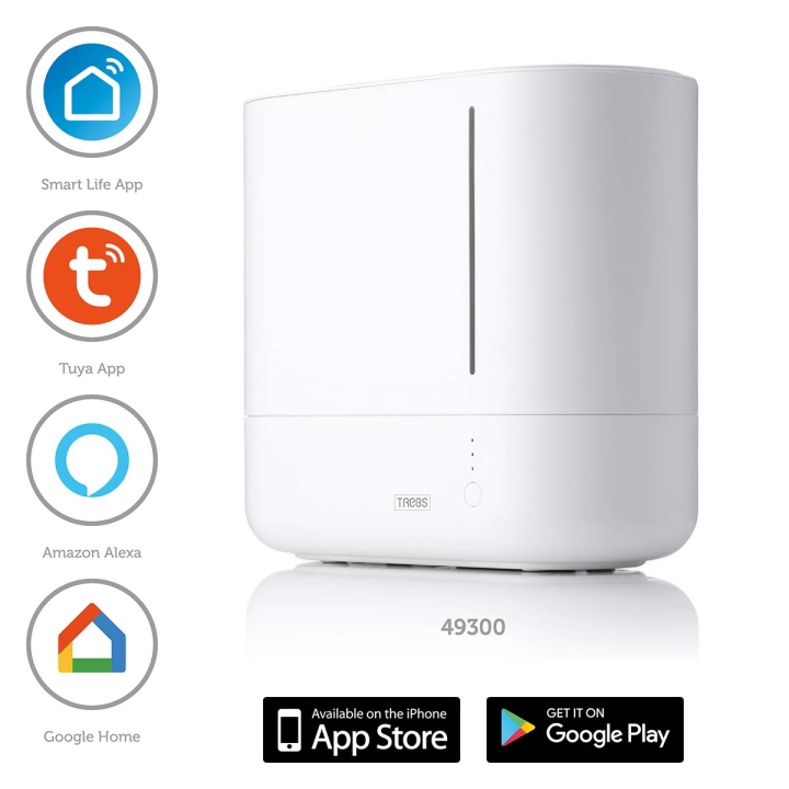 Trebs Smart luftfugter Hvid i gruppen HJEM, HUS & HAVE / Ventilator & Klima apparater / Luftfriskere hos TP E-commerce Nordic AB (C78730)