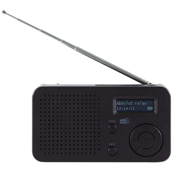 imperial DABMAN 17 bærbar DAB+/FM radio med Bluetooth sort i gruppen HJEMMEELEKTRONIK / Lyd & billede / Hjemmebiograf, HiFi & Bærbar / Radio og vækkeure / Radio hos TP E-commerce Nordic AB (C78743)