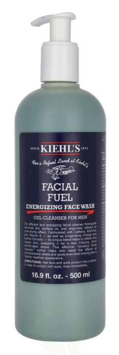 Kiehl\'s Men Facial Fuel Energizing Face Wash 500 ml i gruppen SKØNHED & HELSE / Hudpleje / Ansigt / Rengøring hos TP E-commerce Nordic AB (C78834)