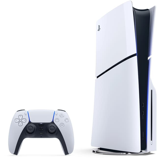 Sony PlayStation 5 Slim (PS5) Standard Edition (D-Chassis) i gruppen HJEMMEELEKTRONIK / Spilkonsoller og tilbehør / Sony PlayStation 5 / Spilkonsoller hos TP E-commerce Nordic AB (C78942)