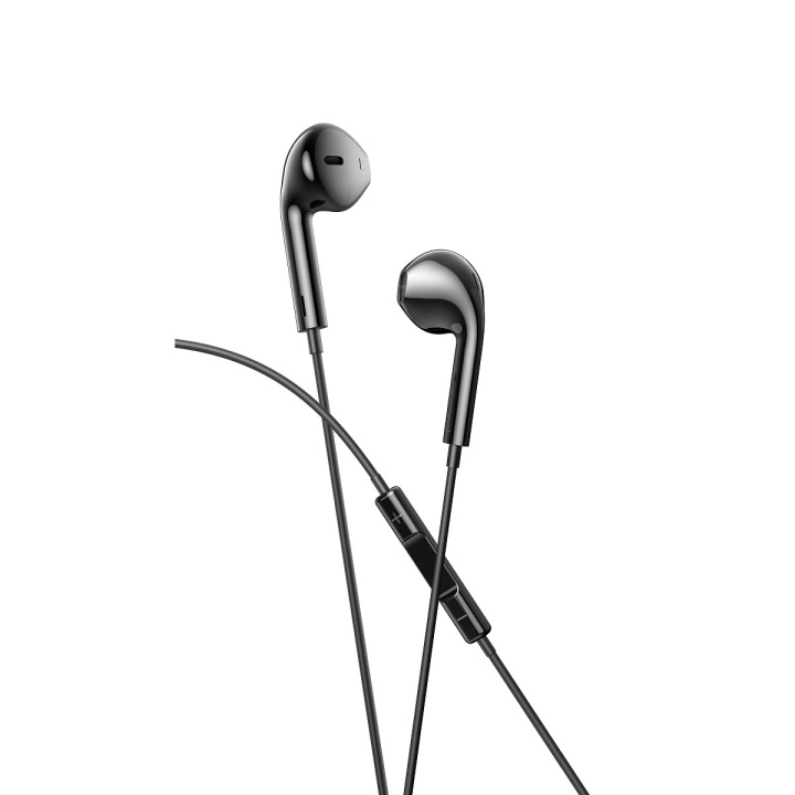Xo eP72 USB-C høretelefoner med ledning, sort i gruppen HJEMMEELEKTRONIK / Lyd & billede / Hovedtelefoner & Tilbehør / Hovedtelefoner hos TP E-commerce Nordic AB (C79278)