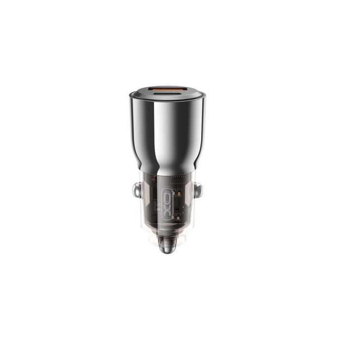 XO billaddare CC58 95W 1x USB Grå i gruppen SMARTPHONES & TABLETS / Opladere og kabler / Bilopladere / Bil oplader USB hos TP E-commerce Nordic AB (C79308)