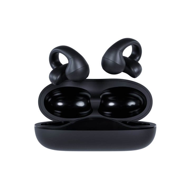 Happy Plugs Headphone Clip OWS True-Wireless Black i gruppen HJEMMEELEKTRONIK / Lyd & billede / Hovedtelefoner & Tilbehør / Hovedtelefoner hos TP E-commerce Nordic AB (C79347)