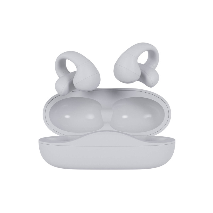 Happy Plugs Headphone Clip OWS True-Wireless White i gruppen HJEMMEELEKTRONIK / Lyd & billede / Hovedtelefoner & Tilbehør / Hovedtelefoner hos TP E-commerce Nordic AB (C79348)