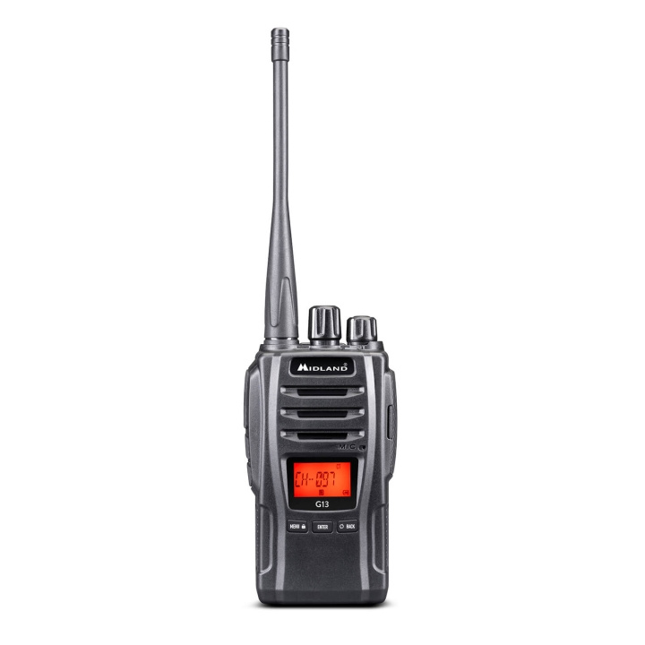 Midland Walkie Talkie G13 PMR446 Transreceiver i gruppen SPORT, FRITID & HOBBY / Friluftsliv / Walkie talkie hos TP E-commerce Nordic AB (C79430)