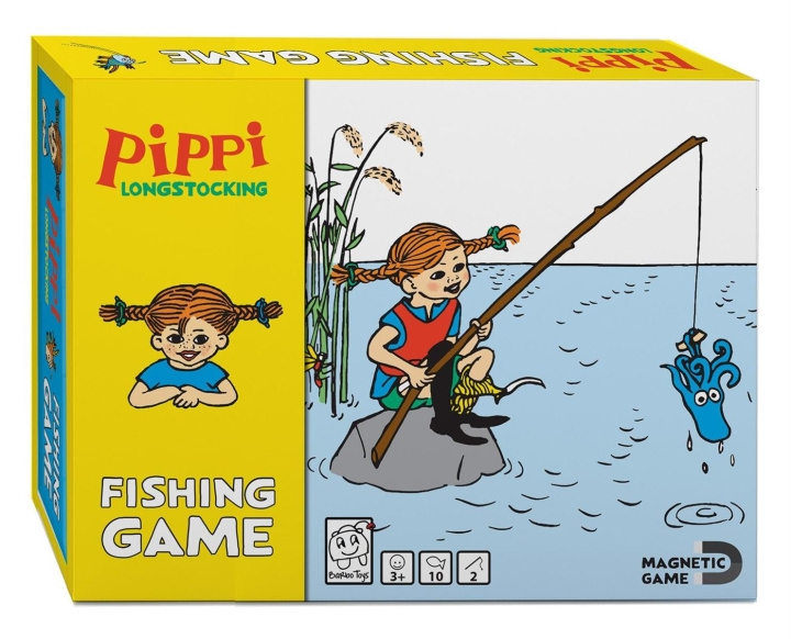 Barbo Toys Pippi Fiskespel i gruppen LEGETØJ, BØRN & BABY / Spil / Spil til børn hos TP E-commerce Nordic AB (C79745)