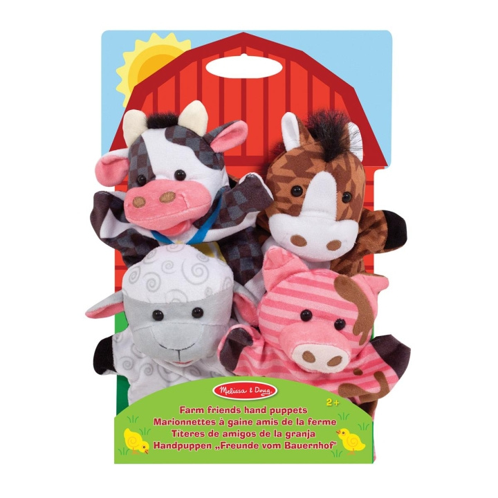 Melissa & Doug Hånddukker Bondegårdsvenner i gruppen LEGETØJ, BØRN & BABY / Legetøj / Docks og tilbehør hos TP E-commerce Nordic AB (C79809)