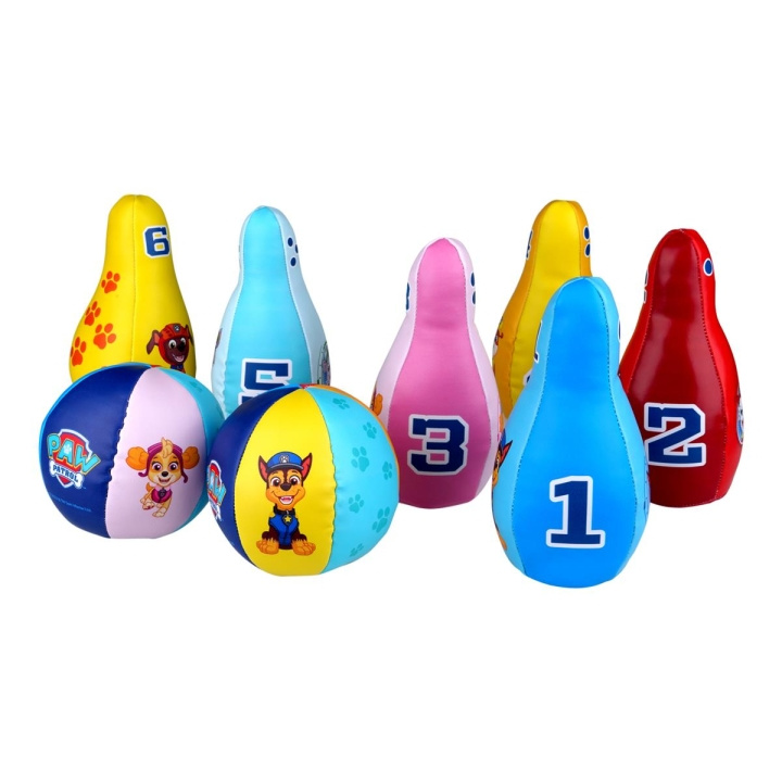Barbo Toys Paw Patrol blødt bowling-sæt i gruppen LEGETØJ, BØRN & BABY / Spil / Spil til børn hos TP E-commerce Nordic AB (C79820)