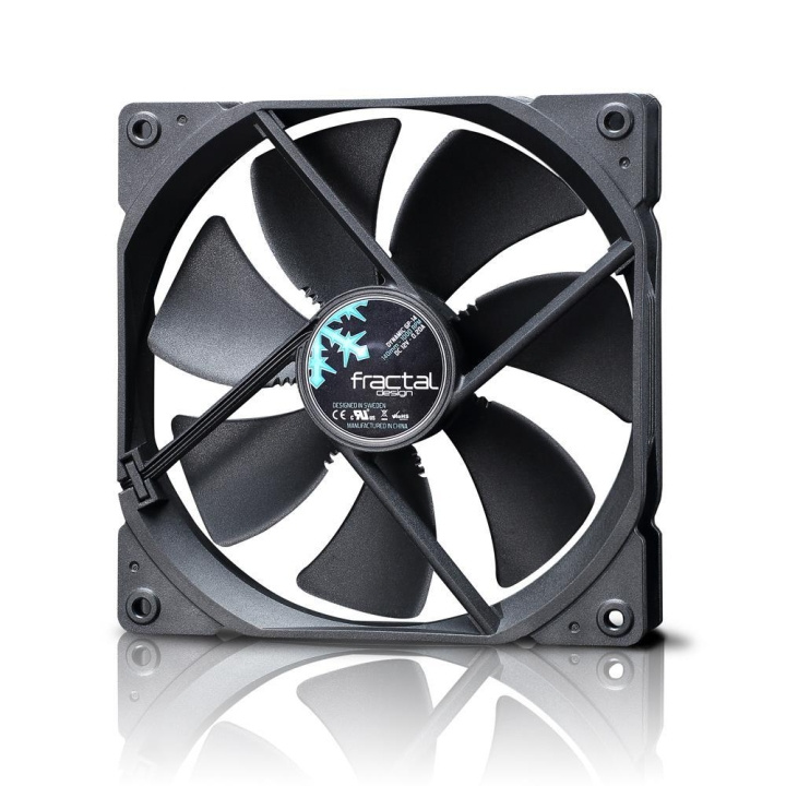 Fractal Design Dynamic GP-14 Sort i gruppen COMPUTERTILBEHØR / Computerkomponenter / Køling / Blæser hos TP E-commerce Nordic AB (C79860)