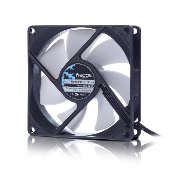 Fractal Design 92 mm Silent Series R3 i gruppen COMPUTERTILBEHØR / Computerkomponenter / Processorer hos TP E-commerce Nordic AB (C79863)