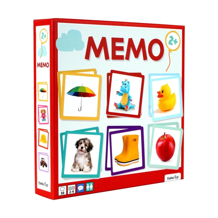 Barbo Toys Babro Classic Min første memo i gruppen LEGETØJ, BØRN & BABY / Spil / Spil til børn hos TP E-commerce Nordic AB (C79964)