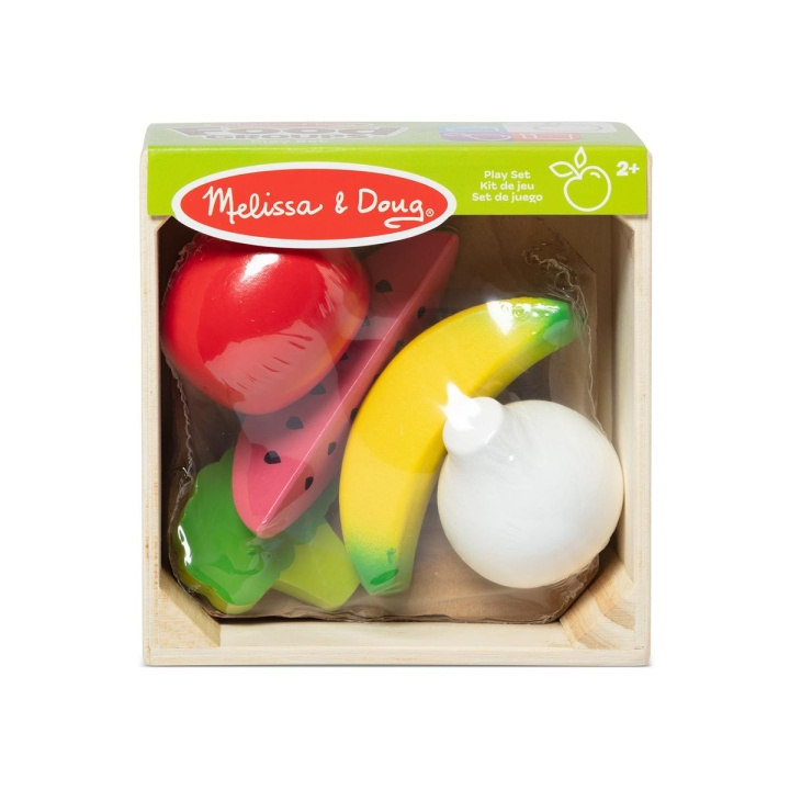 Melissa & Doug Legesæt med fødevaregrupper i træ - frugt og grønt i gruppen LEGETØJ, BØRN & BABY / Legetøj / Lille hjem & rollespil hos TP E-commerce Nordic AB (C79971)
