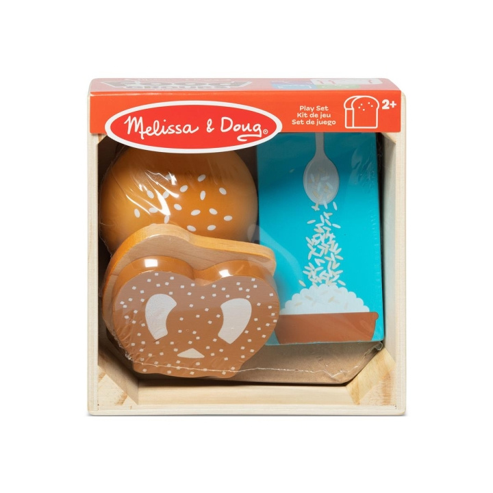 Melissa & Doug Legesæt med fødevaregrupper i træ - korn i gruppen LEGETØJ, BØRN & BABY / Legetøj / Lille hjem & rollespil hos TP E-commerce Nordic AB (C79972)