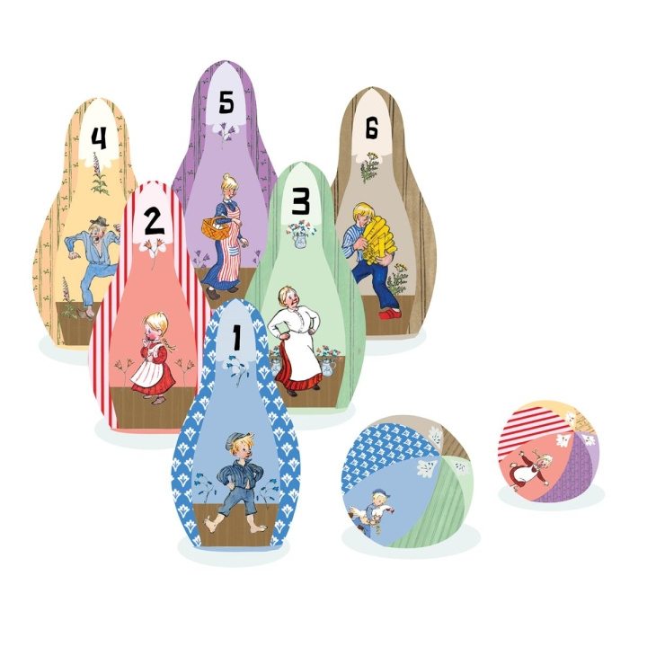 Barbo Toys Emil blødt bowling-sæt i gruppen LEGETØJ, BØRN & BABY / Spil / Spil til børn hos TP E-commerce Nordic AB (C79978)