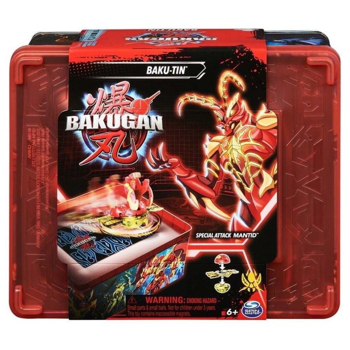 Bakugan Tin Box 3.0 (6067046) i gruppen LEGETØJ, BØRN & BABY / Spil / Kortspil hos TP E-commerce Nordic AB (C80697)