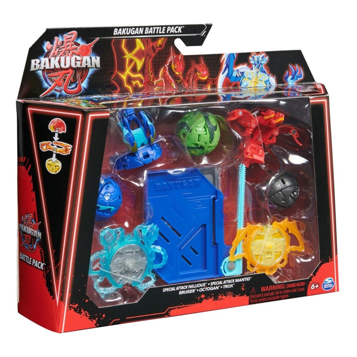 Bakugan 3.0 Battle Pack - Blå i gruppen LEGETØJ, BØRN & BABY / Legetøj / Legesæt hos TP E-commerce Nordic AB (C80749)