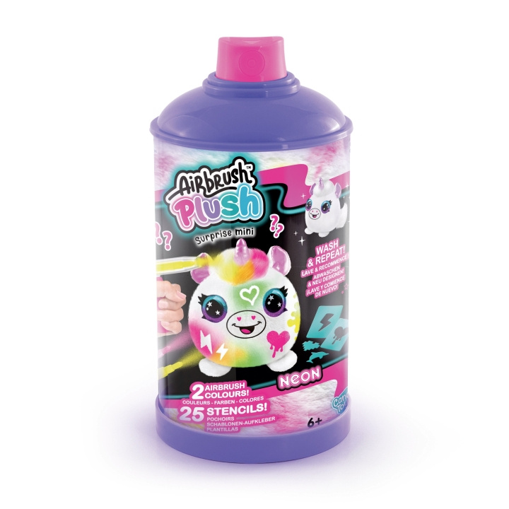 Airbrush Plush Neon mini Mystery Kit PDQ (1020) i gruppen LEGETØJ, BØRN & BABY / Legetøj / Tegne og tælle hos TP E-commerce Nordic AB (C80802)