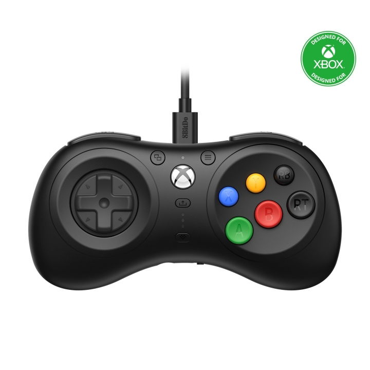 8Bitdo M30 Controller med ledning i gruppen HJEMMEELEKTRONIK / Spilkonsoller og tilbehør / Xbox Series X / Tilbehør hos TP E-commerce Nordic AB (C80814)