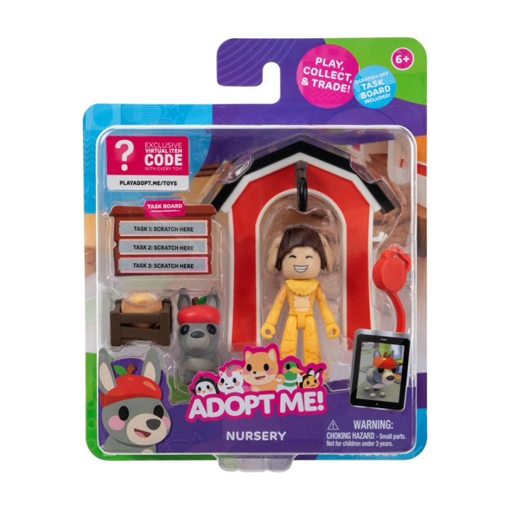 Adopt Me Vennepakke 7 cm - Børnehave i gruppen LEGETØJ, BØRN & BABY / Legetøj / Legesæt hos TP E-commerce Nordic AB (C80921)