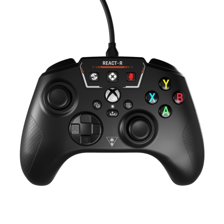 Turtle Beach REACT-R kablet controller - sort i gruppen HJEMMEELEKTRONIK / Spilkonsoller og tilbehør / Xbox Series X / Tilbehør hos TP E-commerce Nordic AB (C81155)
