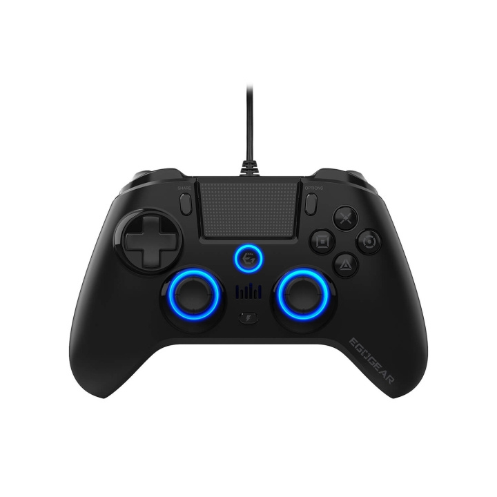 EgoGear Controller SC10 Sort Kablet USB til PS4 i gruppen HJEMMEELEKTRONIK / Spilkonsoller og tilbehør / Sony PlayStation 4 / Tilbehør hos TP E-commerce Nordic AB (C81316)