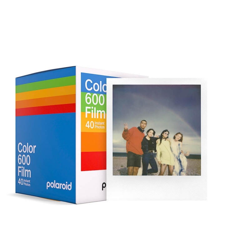 Polaroid Color Film for 600 White Frame 5-pack i gruppen HJEMMEELEKTRONIK / Foto og video / Fotografi udstyr / Andet hos TP E-commerce Nordic AB (C81396)