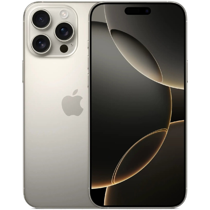 Apple iPhone 16 Pro Max 256 GB naturlig titanium i gruppen SMARTPHONES & TABLETS / Mobiltelefoner & smartphones hos TP E-commerce Nordic AB (C81512)