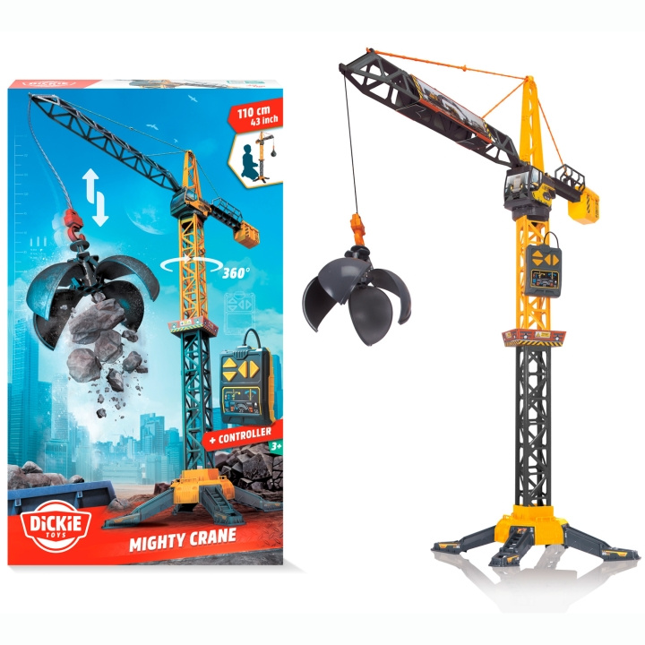Dickie Radiostyrd Stor Kran, 110 cm i gruppen LEGETØJ, BØRN & BABY / Radiostyrede / Andet hos TP E-commerce Nordic AB (C81524)