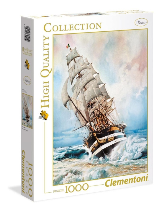 Clementoni 1000 brikker i høj kvalitet AMERIGO VESPUCCI kollektion i gruppen SPORT, FRITID & HOBBY / Hobby / Puslespil hos TP E-commerce Nordic AB (C81723)