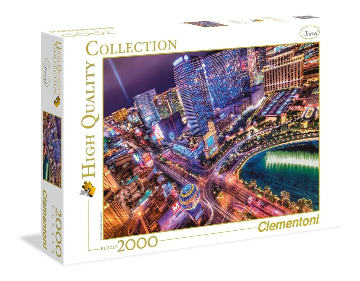Clementoni 2000 brikker i høj kvalitet fra LAS VEGAS i gruppen SPORT, FRITID & HOBBY / Hobby / Puslespil hos TP E-commerce Nordic AB (C81730)