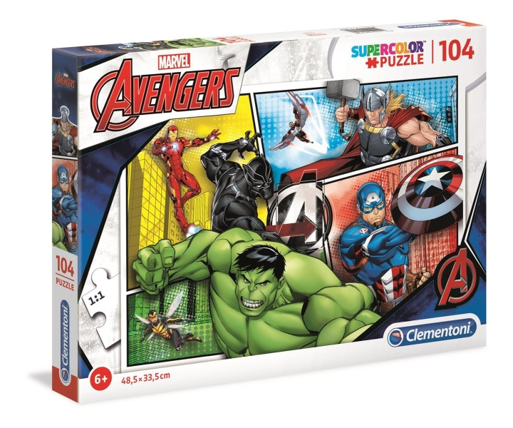 Clementoni 104 brikker Puslespil Børn Avengers i gruppen LEGETØJ, BØRN & BABY / Legetøj / børns puslespil hos TP E-commerce Nordic AB (C81790)