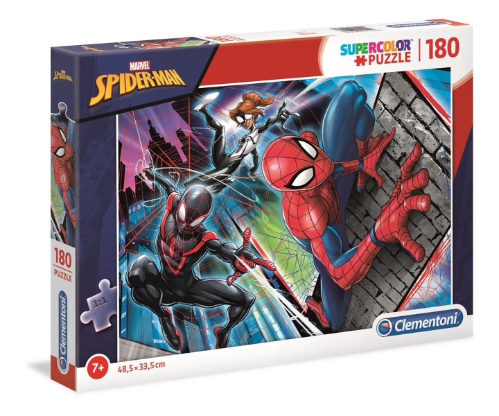 Clementoni 180 brikker Puslespil Børn Spider-Man i gruppen LEGETØJ, BØRN & BABY / Legetøj / børns puslespil hos TP E-commerce Nordic AB (C81792)