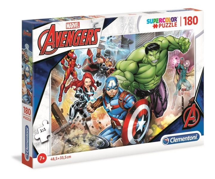 Clementoni 180 brikker Puslespil Børn Avengers i gruppen LEGETØJ, BØRN & BABY / Legetøj / børns puslespil hos TP E-commerce Nordic AB (C81793)