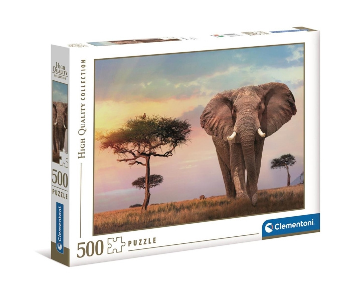 Clementoni 500 brikker i høj kvalitet Afrikansk solnedgang i gruppen LEGETØJ, BØRN & BABY / Legetøj / børns puslespil hos TP E-commerce Nordic AB (C81821)