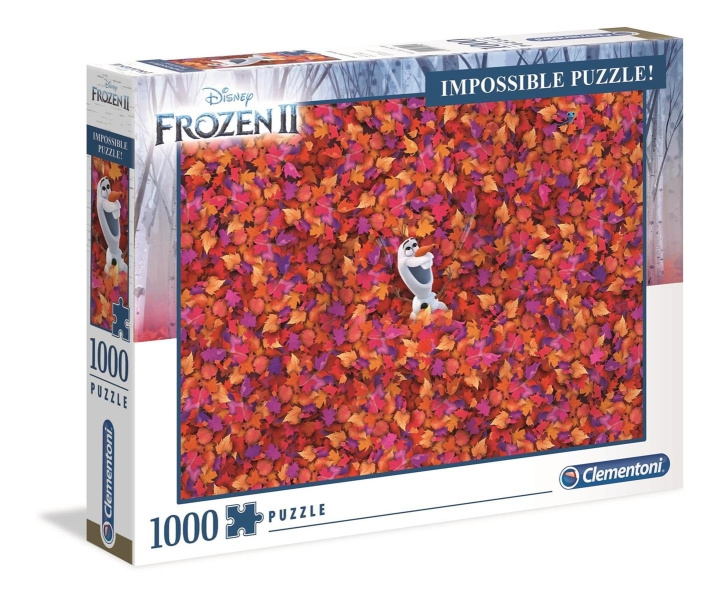 Clementoni 1000 brikker Umuligt puslespil Frozen 2 i gruppen SPORT, FRITID & HOBBY / Hobby / Puslespil hos TP E-commerce Nordic AB (C81822)