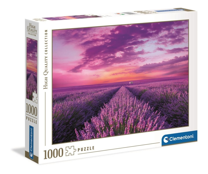 Clementoni 1000 brikker samling af høj kvalitet Lavendelmark i gruppen SPORT, FRITID & HOBBY / Hobby / Puslespil hos TP E-commerce Nordic AB (C81824)