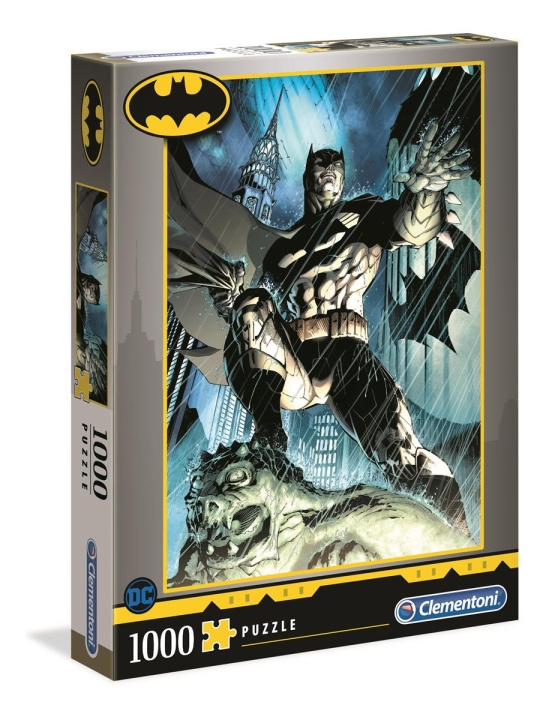 Clementoni 1000 brikker Batman i høj kvalitet i gruppen SPORT, FRITID & HOBBY / Hobby / Puslespil hos TP E-commerce Nordic AB (C81827)