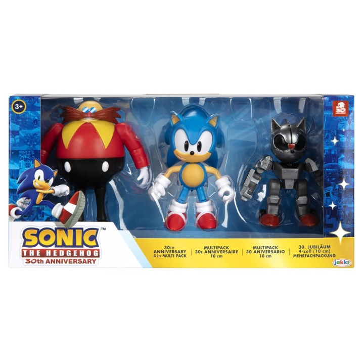 JAKKS Pacific Sonic the Hedgehog 4 Inch Figur Multi-pack i gruppen LEGETØJ, BØRN & BABY / Legetøj / Figurer, miniaturer og tilbehør hos TP E-commerce Nordic AB (C81888)